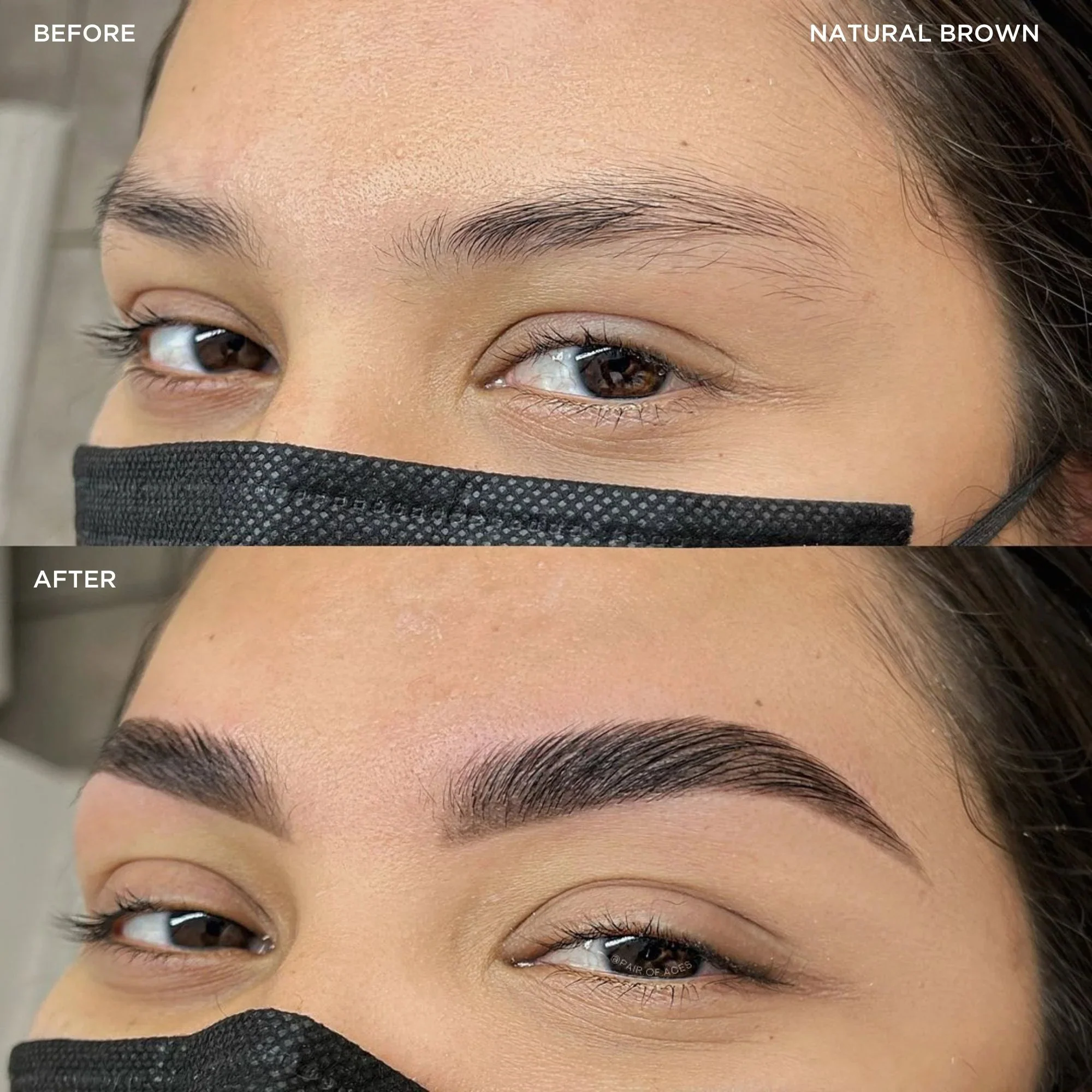 Professional Brow Tint Kit with Wax - Image 3